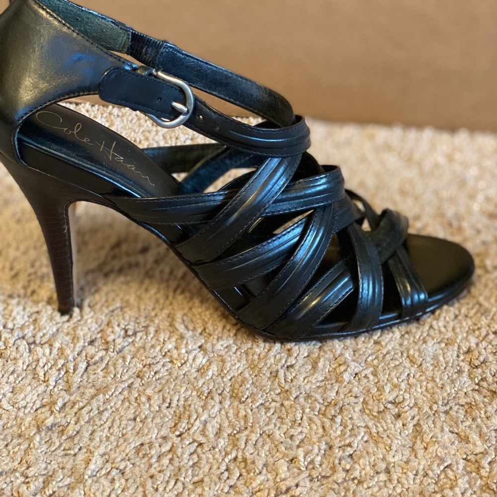 Gorgeous black Cole Haan Nike Air heels